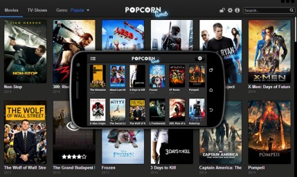 Cum să vezi filme gratuite pe internet: popcorn time